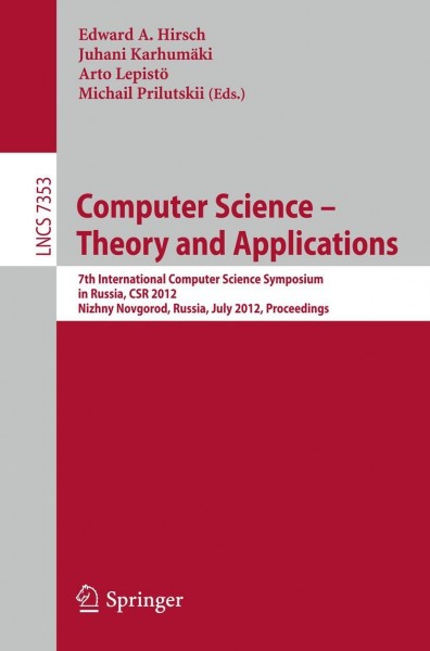 Computer Science -- Theory and Applications