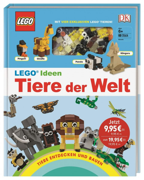 LEGO® Ideen Tiere der Welt: Mit vier exklusiven LEGO Tieren