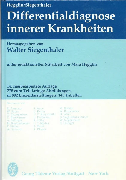 Differentialdiagnose innerer Krankheiten.