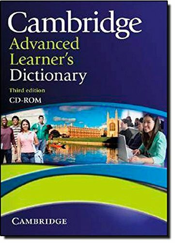 Cambridge Advanced Learner's Dictionary (Dictionary CD Rom)