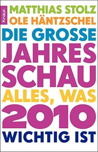 Die große Jahresschau: Alles, was 2010 wichtig ist