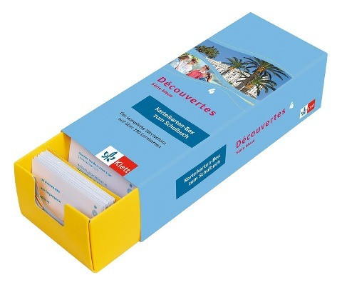 Découvertes Série Bleue 4. Vokabel-Lernbox zum Schulbuch