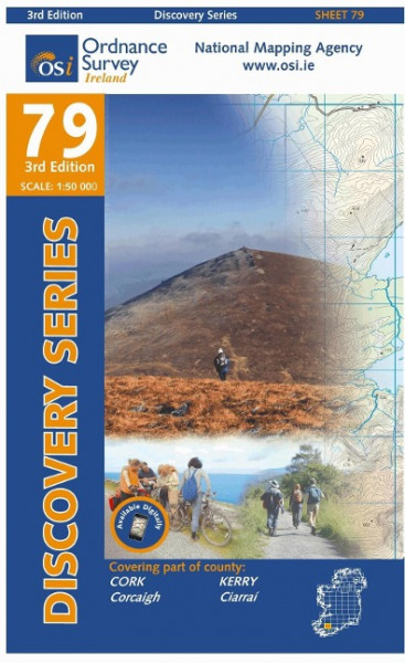 Irish Discovery Series 79. Cork, Kerry 1 : 50 000