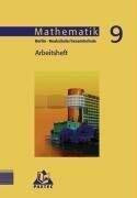 Mathematik, Ausgabe Berlin, EURO, Klasse 9, Realschule/Gesamtschule