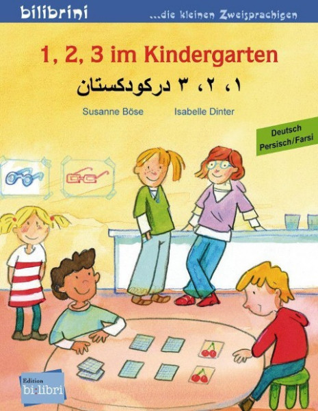 1, 2, 3 im Kindergarten Deutsch-Persisch/Farsi