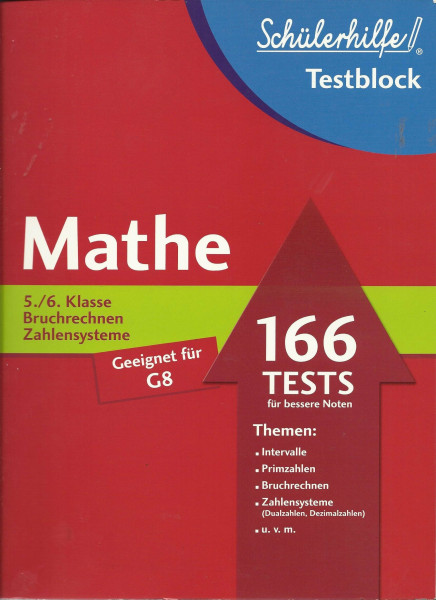 Testmappe Mathe Prozentrechnen/Geometrie (Kl. 7.-8.)