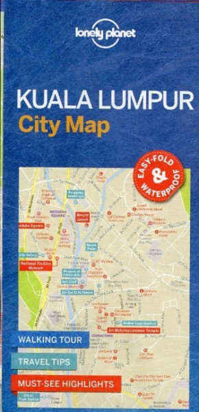 Lonely Planet Kuala Lumpur City Map
