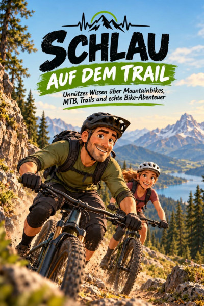 Schlau auf dem Trail - Unnützes Wissen über Mountainbikes, MTP, Trails und echte Bike-Abenteuer: Geschenk für Mountainbiker und Fahrradfans | Unnützes ... Enduro, Rennrad, Radsport im Alpenverein