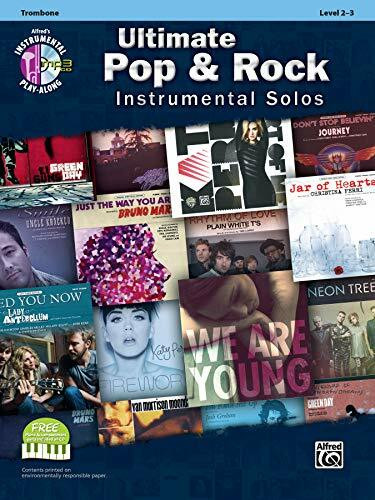 Ultimate Pop & Rock Instrumental Solos: Trombone: Level 2-3 [With CD (Audio)]