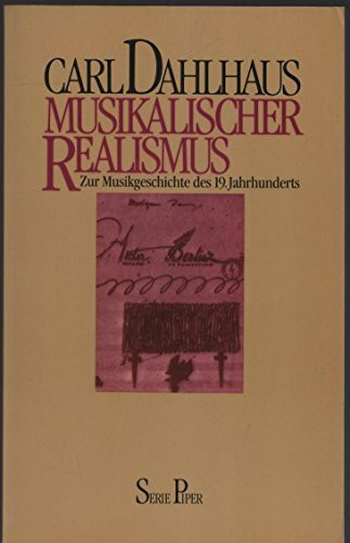 Musikalischer Realismus. Zur Musikgeschichte des 19. Jahrhunderts