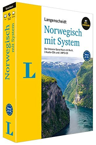 Langenscheidt Norwegisch mit System: Der Intensiv-Sprachkurs mit Buch, 3 Audio-CDs und 1 MP3-CD (Langenscheidt mit System)