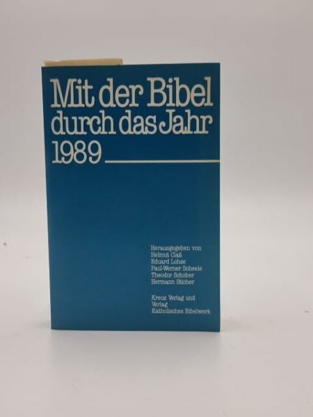 Mit der Bibel durch das Jahr