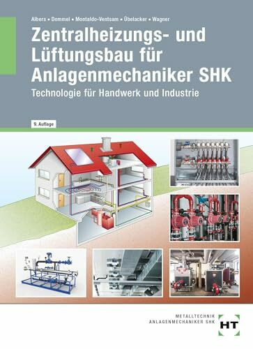 Zentralheizungs- und Lüftungsbau für Anlagenmechaniker SHK: Technologie für Handwerk und Industrie
