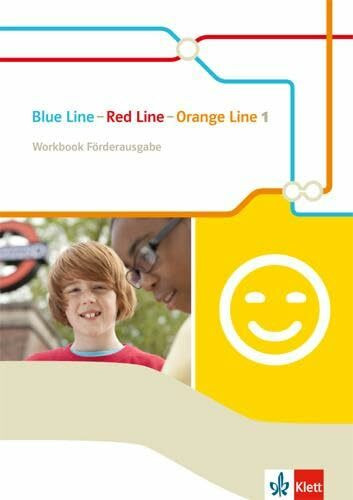 Blue Line - Red Line - Orange Line 1: Workbook Förderausgabe Klasse 5: Begleitmaterial zu allen Klett Englischlerhwerken außer Green Line (Blue Line. Ausgabe ab 2014)