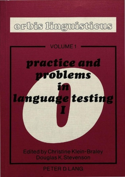 Practice and Problems in Language Testing 1