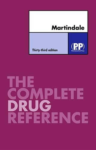Martindale: The Complete Drug Reference: The Complete Drug Reference