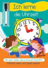 Lernheft mit Stift - Ich lerne die Uhr