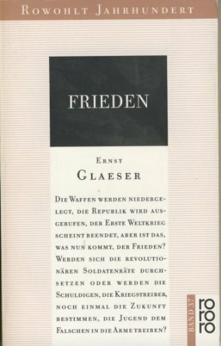 Frieden: Roman