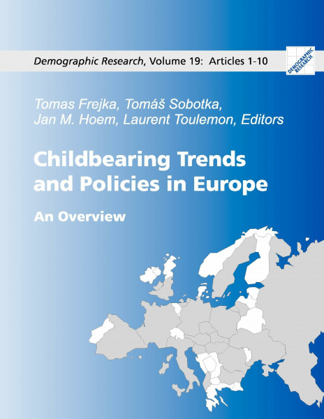 Childbearing Trends and Policies in Europe, Book I: Demographic Research: Volume 19, Articles 1-10