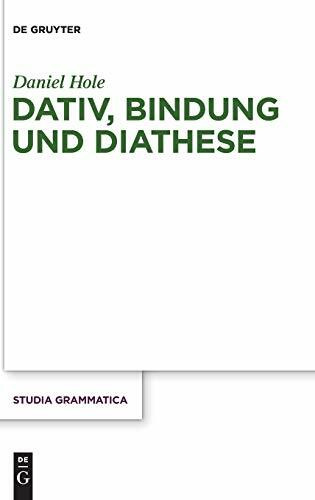 Dativ, Bindung und Diathese