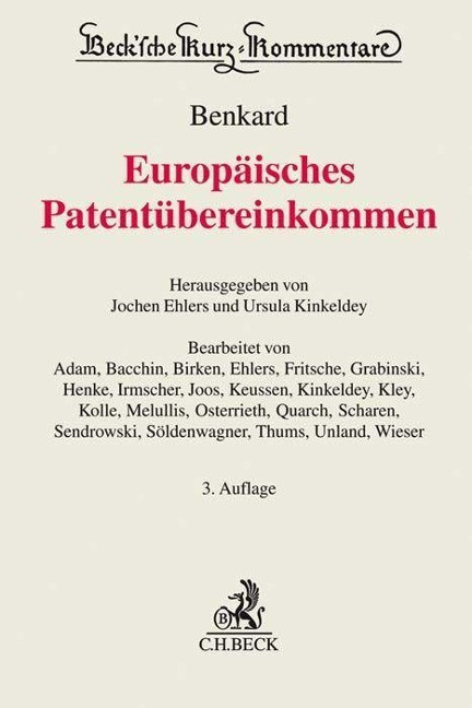 Europäisches Patentübereinkommen