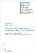 Neuordnung der Lehrerbildung an den Hochschulen Nordrhein-Westfalens