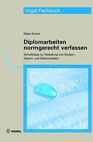 Diplomarbeiten normgerecht verfassen