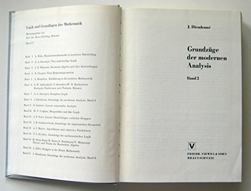 Grundzüge der modernen Analysis II