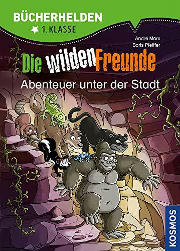 Die wilden Freunde, Bücherhelden 1. Klasse, Abenteuer unter der Stadt