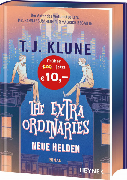 The Extraordinaries – Neue Helden: Mit farbig gestaltetem Buchschnitt – nur in limitierter Erstauflage der gedruckten Ausgabe - Roman (The Extraordinaries-Reihe, Band 2)