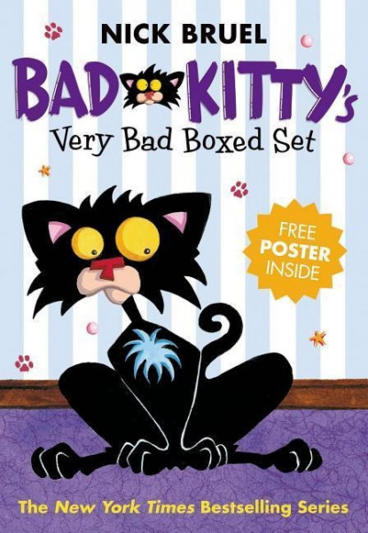 Bad Kitty's Very Bad Boxed Set (#1): Bad Kitty Gets a Bath, Happy Birthday, Bad Kitty, Bad Kitty Vs