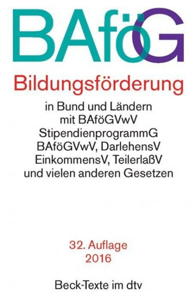 BAföG Bildungsförderung