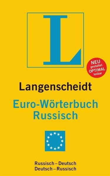 Langenscheidt Euro-Wörterbuch Russisch: Russisch-Deutsch/Deutsch-Russisch: Russisch-Deutsch / Deutsch-Russisch. Rund 45.000 Stichwörter und Wendungen. ... (Langenscheidt Euro-Wörterbücher)