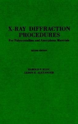 X-Ray Diffraction Procedures