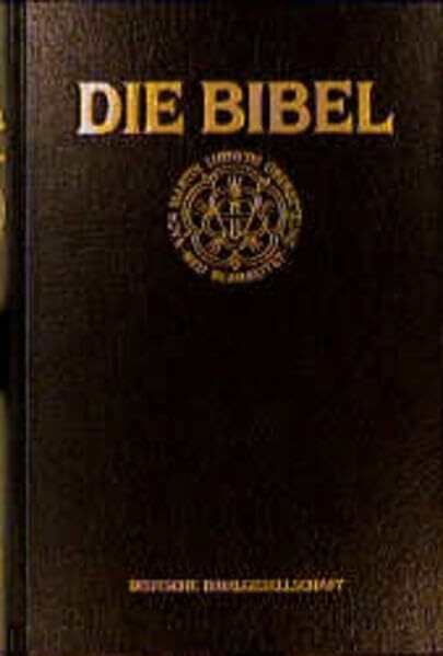 Bibelausgaben, Großdruckbibel mit Apokryphen, schwarz (Nr.1726): Lutherübers. 1984 (Die Bibel nach der Übersetzung Martin Luthers. Grossausgabe. Mit Apokryphen)