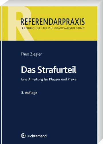 Das Strafurteil