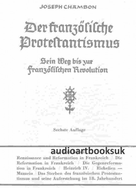 Der Französische Protestantismus (TELOS - Wissenschaftliche Reihe)