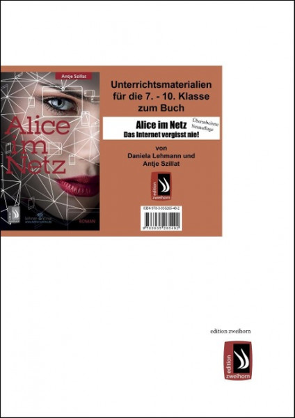 Unterrichtsmaterail zu Antje Szillat "Alice im Netz"