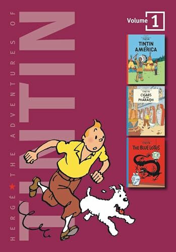 The Adventures of Tintin: Volume 1: Tintin in America, Cigars of the Pharaoh, and The Blue Lotus (3 Original Classics in 1, Band 1)