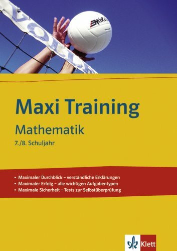 Mathematik: 7./8. Schuljahr (MAXI Training)