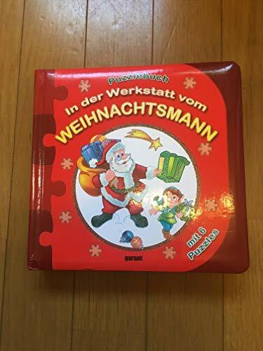 In der Werkstatt vom Weihnachtsmann: Puzzlebuch
