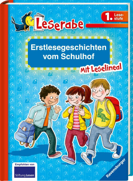 Erstlesegeschichten vom Schulhof - Leserabe 1. Klasse - Erstlesebuch für Kinder ab 6 Jahren: Mit Leselineal (Leserabe - Sonderausgaben)