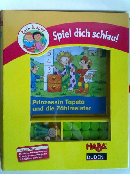 Prinzessin Tapeta und die Zählmeister: Lernthema: Zahlen (Duden - Haba Spiel dich schlau!)