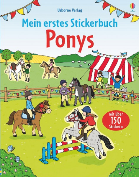 Mein erstes Stickerbuch: Ponys