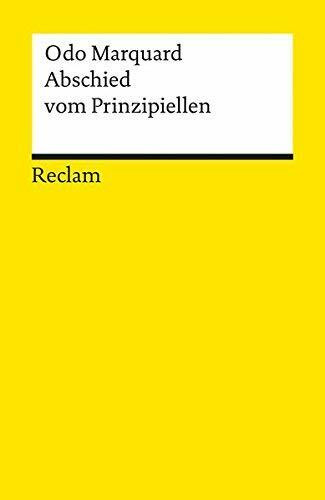 Abschied vom Prinzipiellen : philosophische Studien.