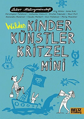 Wildes Kinder Künstler Kritzelmini