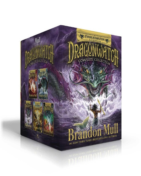 Dragonwatch Complete Collection (Boxed Set): (Fablehaven Adventures) Dragonwatch; Wrath of the Dragon King; Master of the Phantom Isle; Champion of th