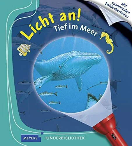 Tief im Meer: Licht an! (Licht an! Die Reihe mit der magischen Taschenlampe, Band 2)