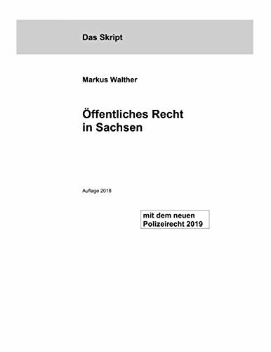 Öffentliches Recht in Sachsen