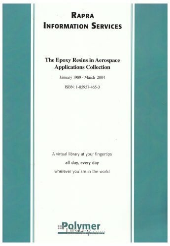 The Epoxy Resins In Aerospace Applications Collection